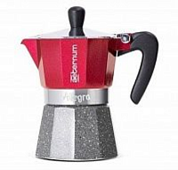 Гейзерная кофеварка Bialetti Aeterum Allegra Petra Rouge 3 порции красная 120 мл СЛ