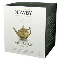 Чай NEWBY Английский завтрак 15 шелковых пирамидок черный 38 гр.
