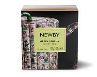 Чай зеленая Сенча зеленый листовой NEWBY 100гр
