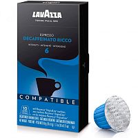 Кофе в капсулах Lavazza Decaffeinato Ricco 55 г x 10 шт