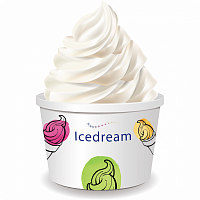 Смесь сухая для мягкого мороженого IceDream Молочная мечта 1,666 кг