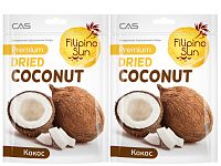 Фрукты сушеные Filipino Sun кокос сушеный 60 гр набор 2 пачки